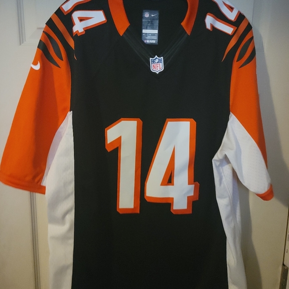 NFL Cincinnati Bengals #14 Andy Dalton Nike Black Elite Jersey Nike - Picture 6 of 6